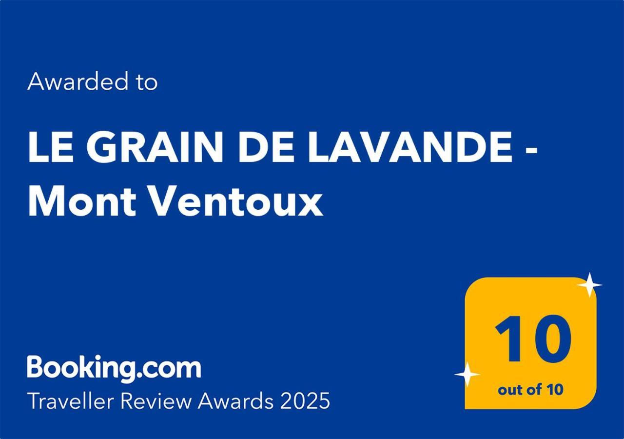 Le Grain De Lavande - Mont Ventoux 소-드-보퀼리즈 외부 사진